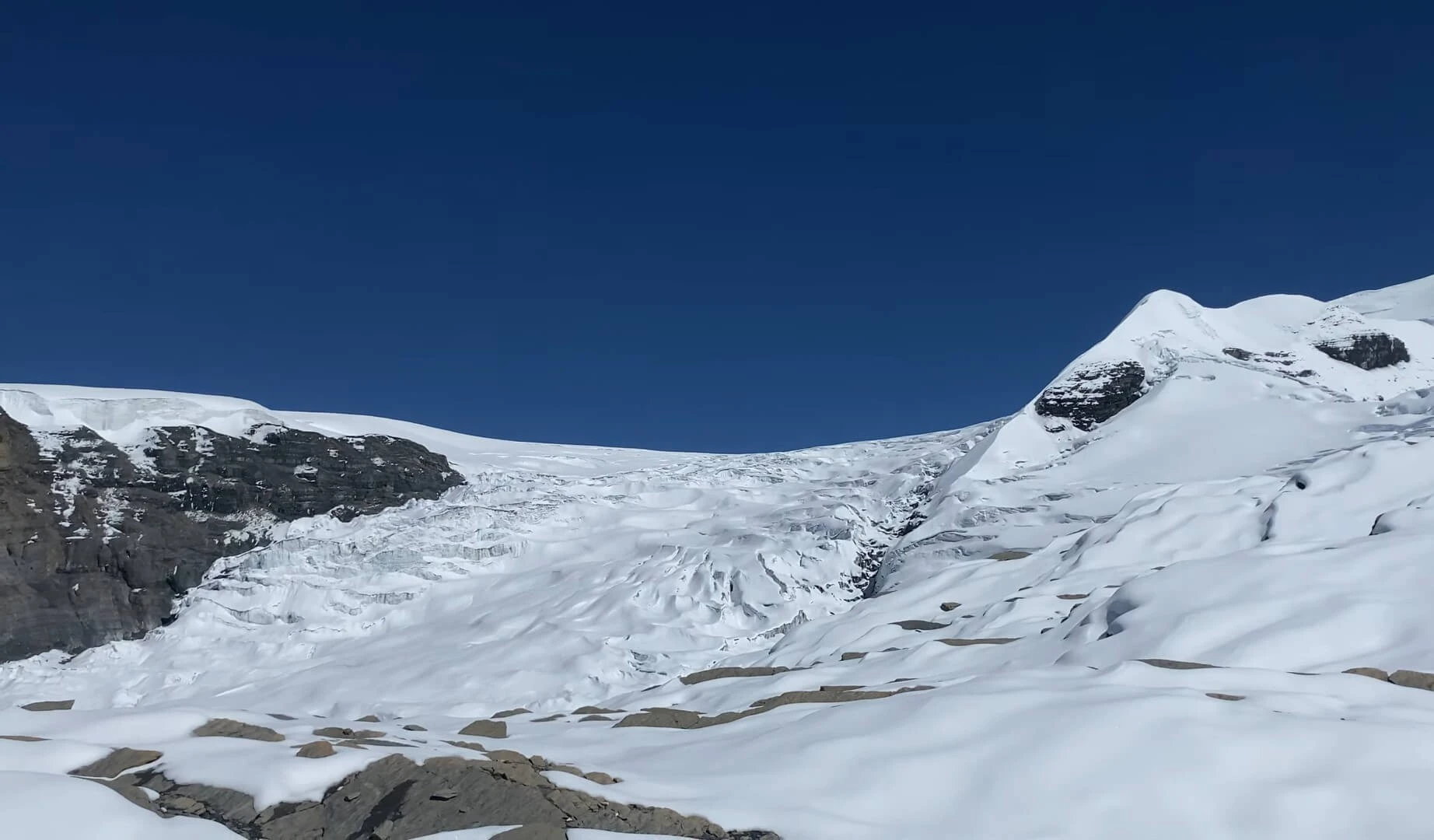 Snow Chulu west peak
